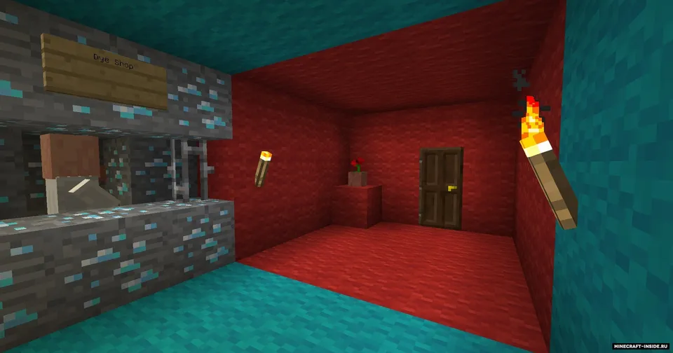 Escape The Wool Complex — Minecraft xarita, rasm 2