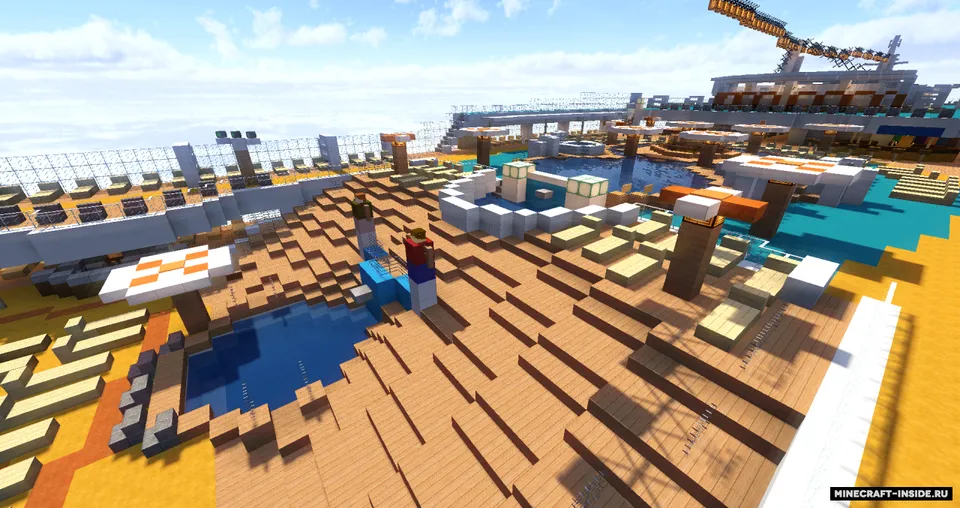 MS AIDAbella — Minecraft xarita, rasm 6