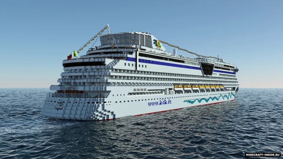 MS AIDAbella — Minecraft xarita, rasm 7