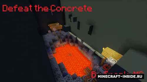 Defeat The Concrete — Minecraft xarita, rasm 1