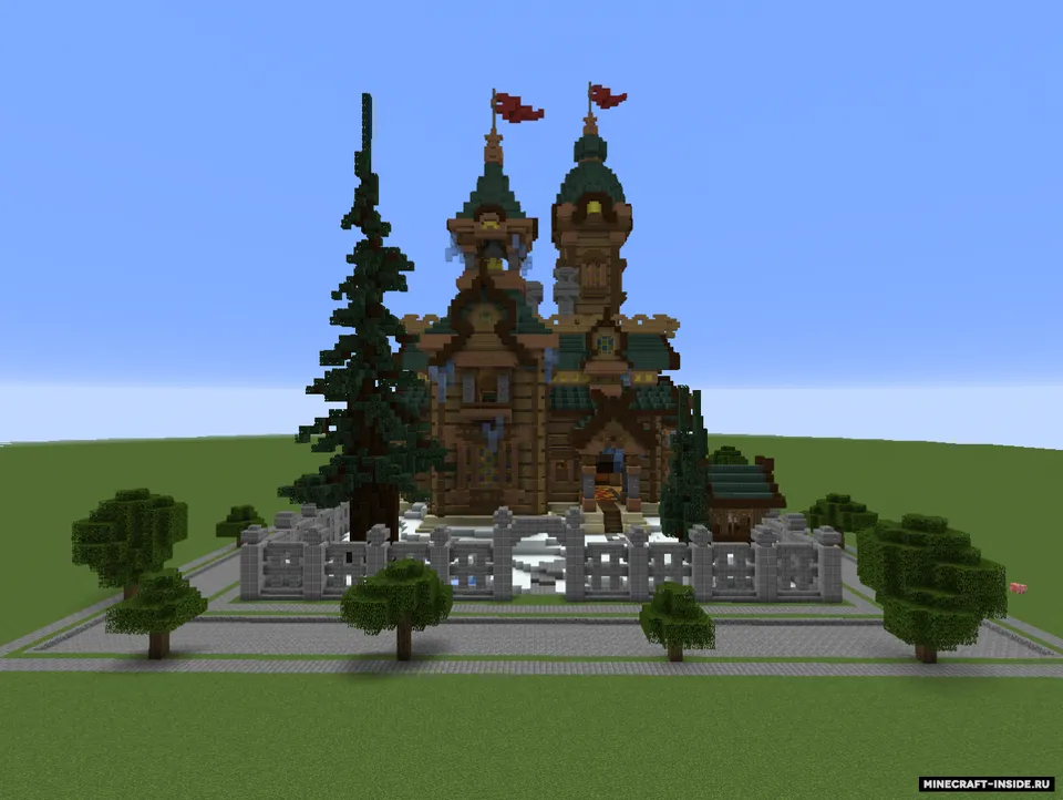 Russian KGB Mansion — Minecraft xarita, rasm 2