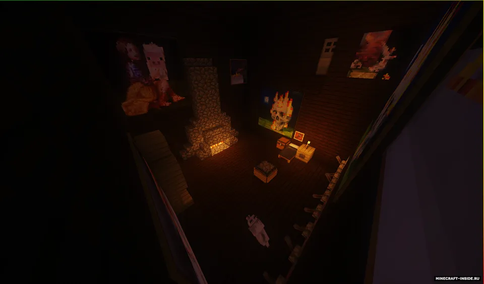 The Dark Room — Minecraft xarita, rasm 2