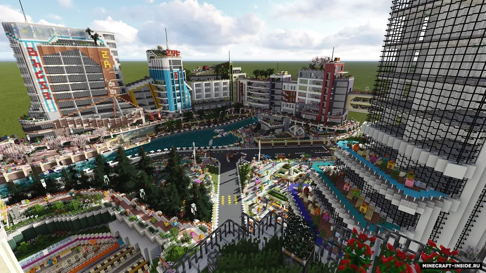 The City Of Color — Minecraft xarita, rasm 2