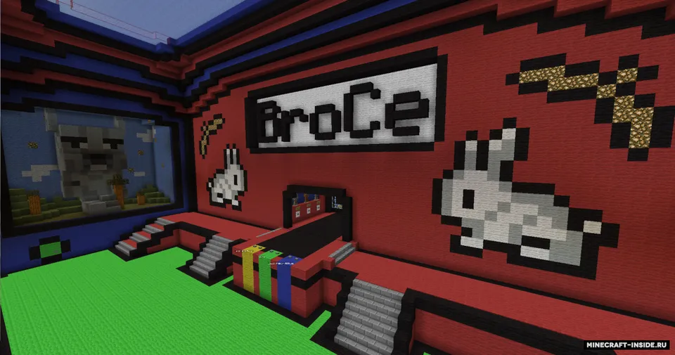 Angry Rabbits — Minecraft xarita, rasm 5