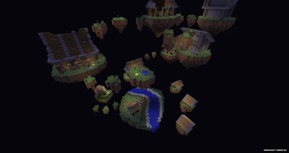 Skyville Parkour — Minecraft xarita, rasm 4