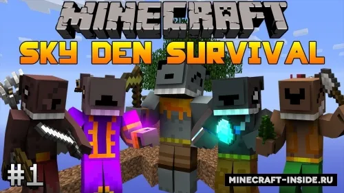 Skyden — Minecraft xarita, rasm 1