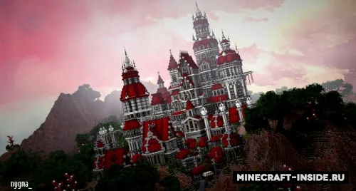 Ruby Palace — Minecraft xarita, rasm 1