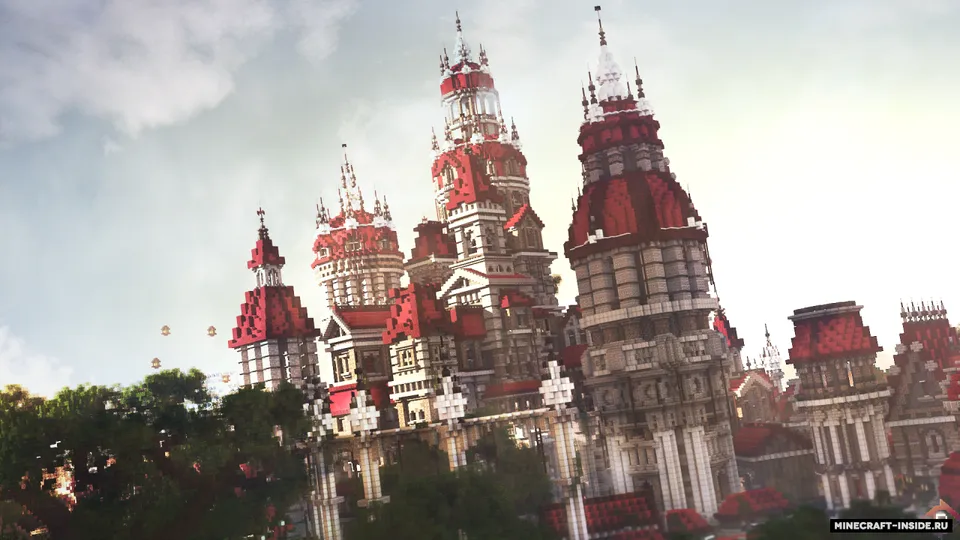 Ruby Palace — Minecraft xarita, rasm 6