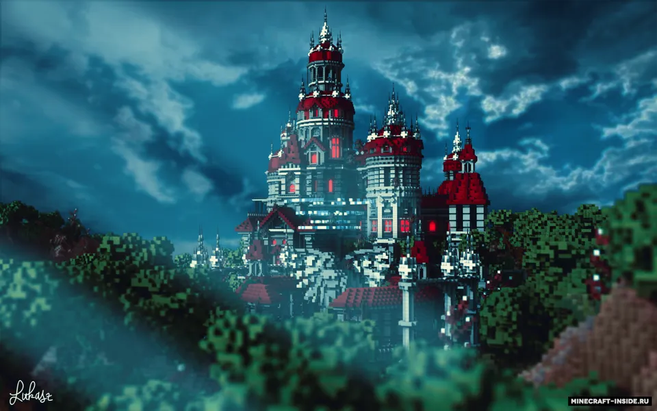 Ruby Palace — Minecraft xarita, rasm 7