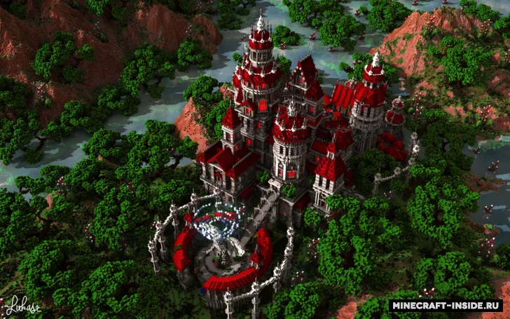 Ruby Palace — Minecraft xarita, rasm 8