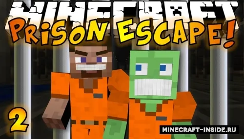 Escape Prison 2 — Minecraft xarita, rasm 1