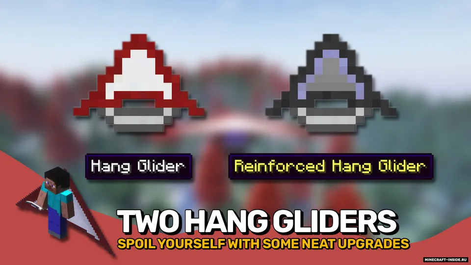 Hang Glider — Minecraft mod, rasm 2