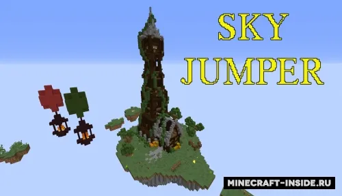 Sky Jumper — Minecraft xarita, rasm 1