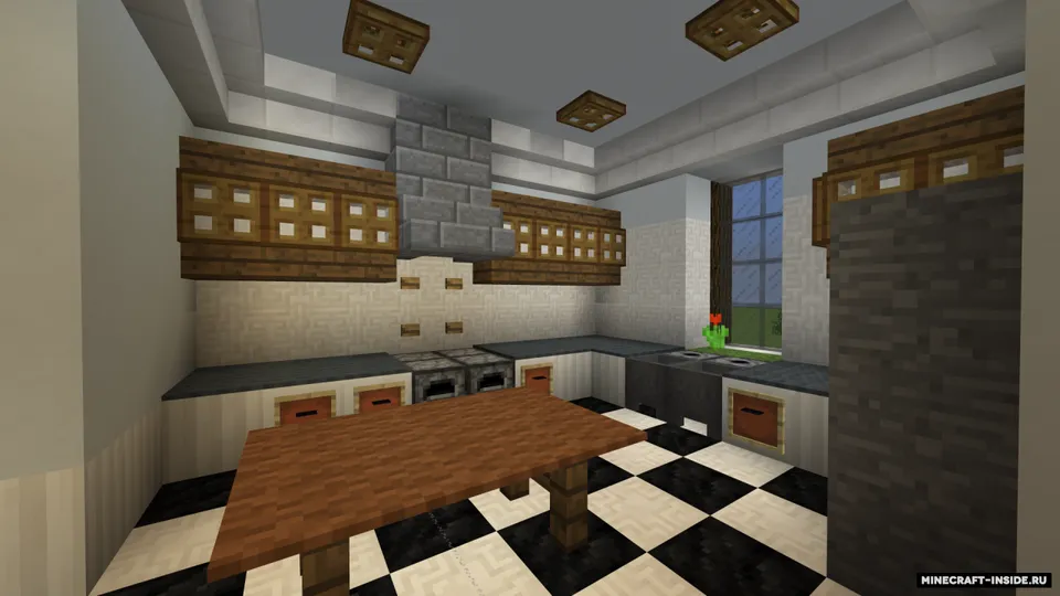 Traditional Georgian House — Minecraft xarita, rasm 6