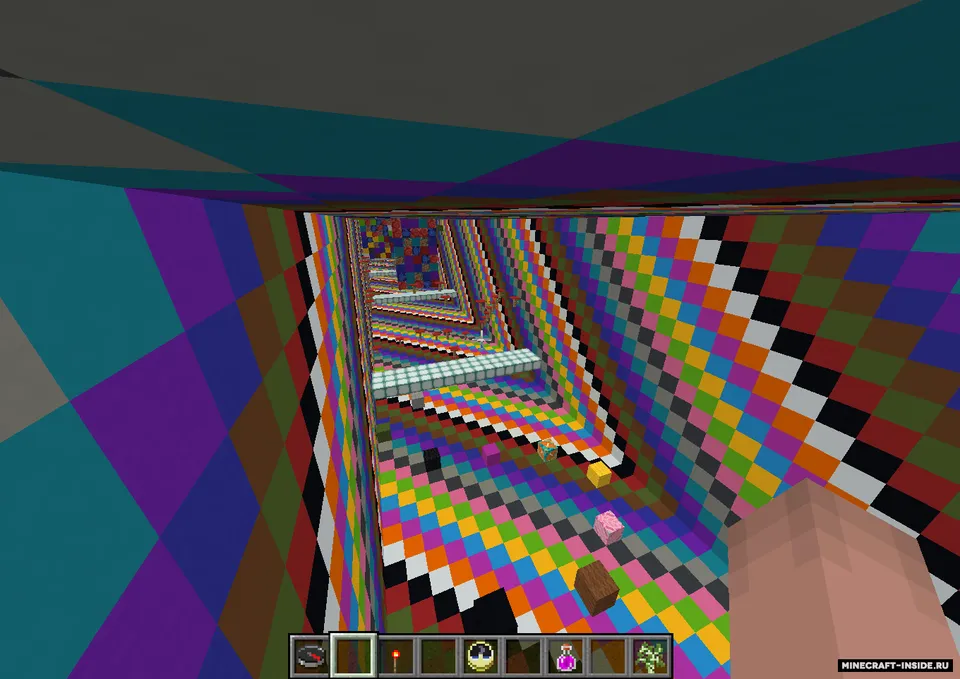 Psychodelic Rainbow Madness — Minecraft xarita, rasm 2