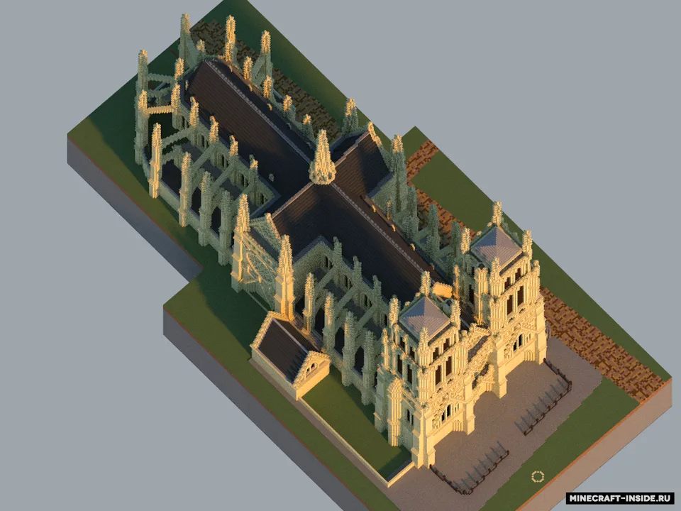 Cathédrale Saint Boniface — Minecraft xarita, rasm 2