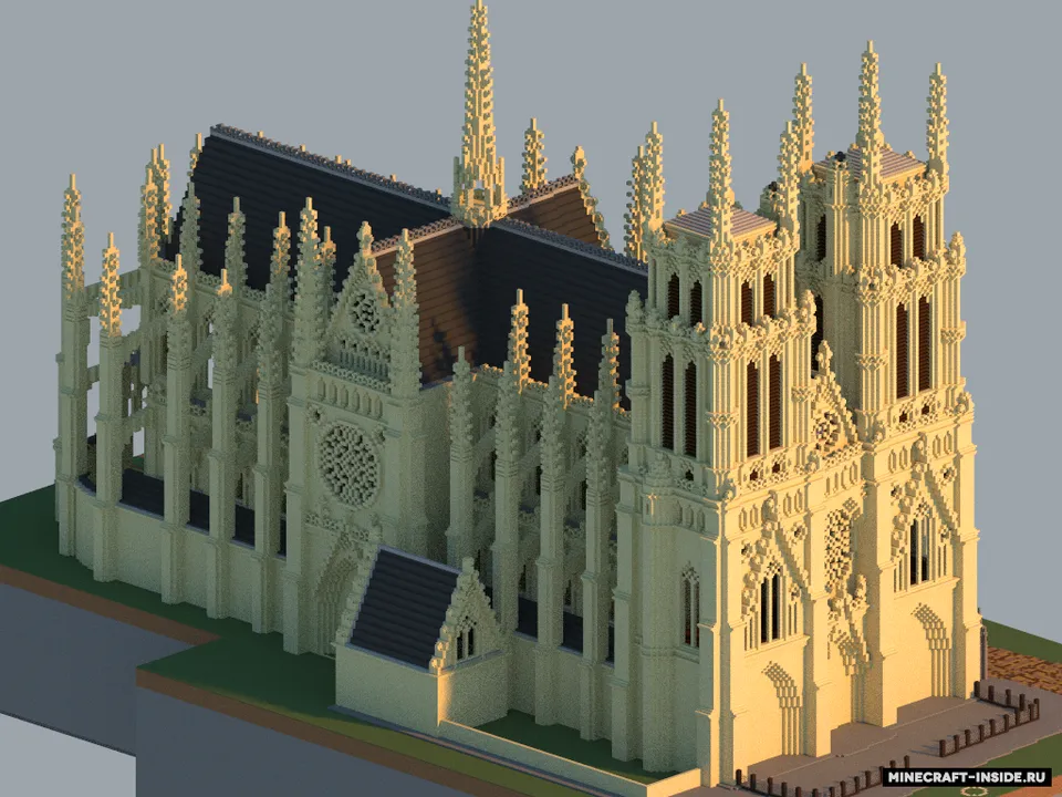 Cathédrale Saint Boniface — Minecraft xarita, rasm 3