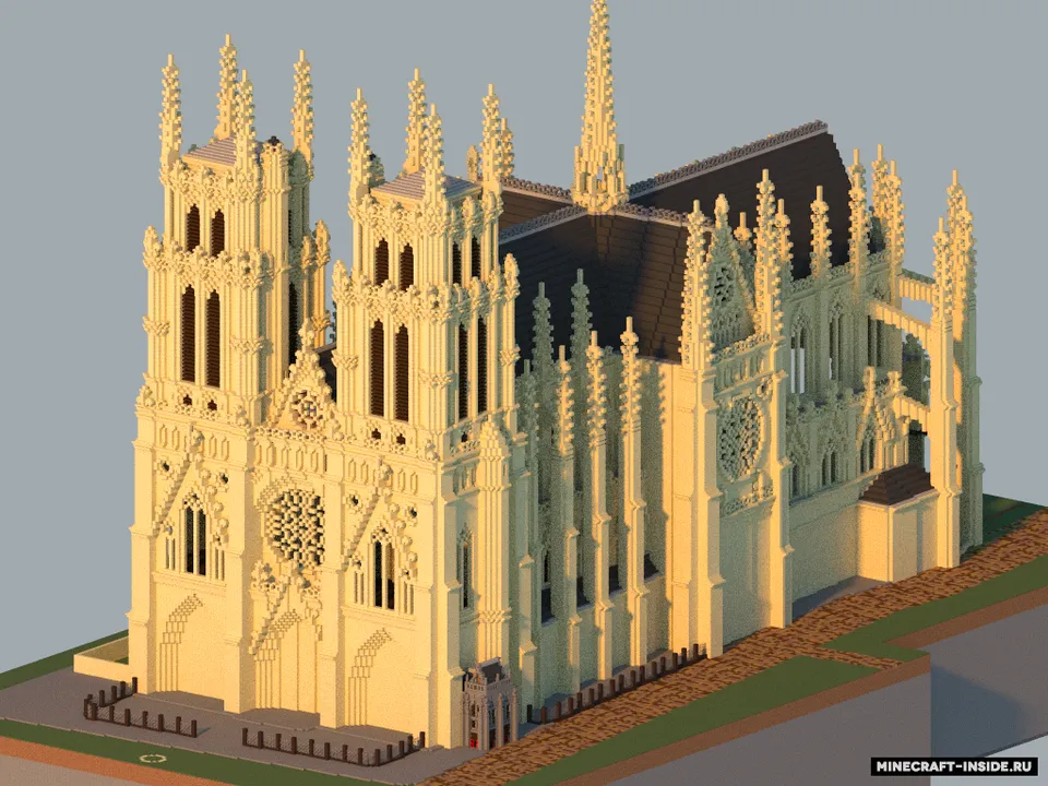 Cathédrale Saint Boniface — Minecraft xarita, rasm 4