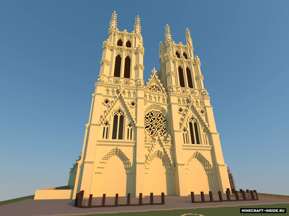 Cathédrale Saint Boniface — Minecraft xarita, rasm 5