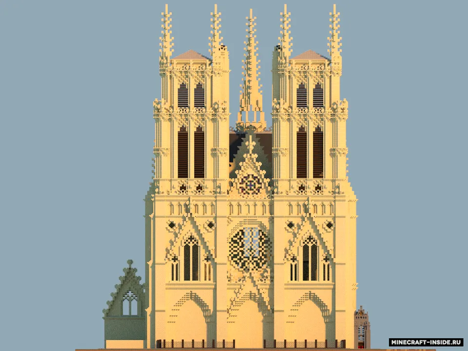 Cathédrale Saint Boniface — Minecraft xarita, rasm 6