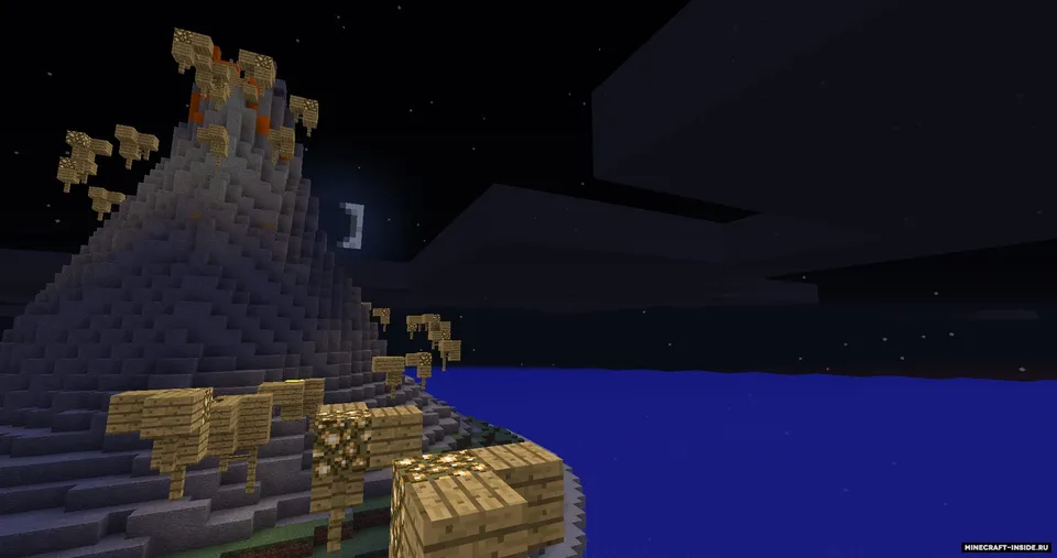 Volcano Parkour — Minecraft xarita, rasm 5