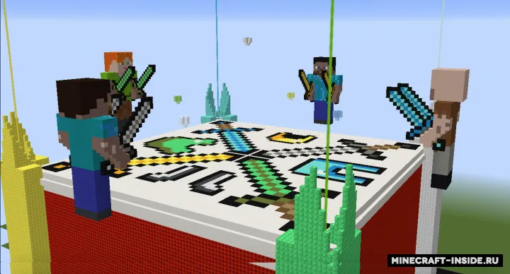 Beacon Wars — Minecraft xarita, rasm 2