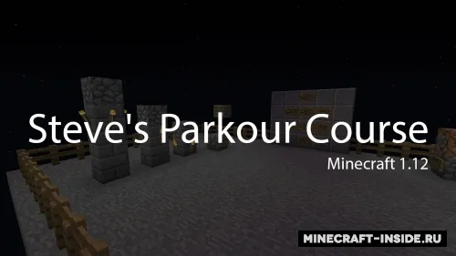 Steve’s Parkour Course — Minecraft xarita, rasm 1