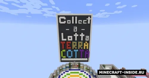 Collect-A-Lotta Terracotta — Minecraft xarita, rasm 1
