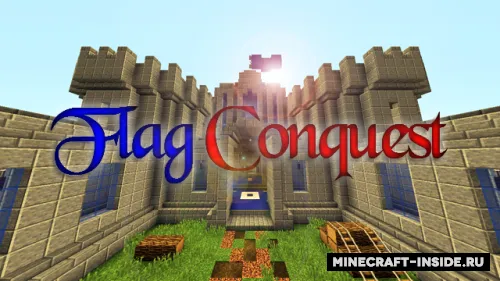 Flag Conquest — Minecraft xarita, rasm 1