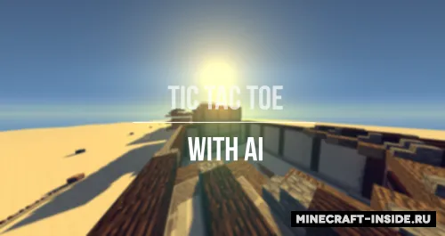 Tic Tac Toe — Minecraft xarita, rasm 1