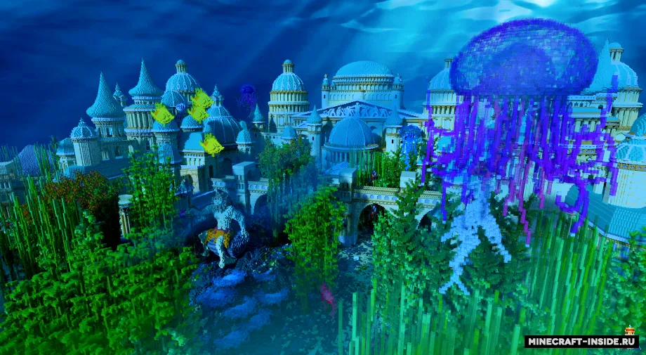 Sapphire Ocean — Minecraft xarita, rasm 3