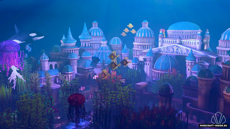 Sapphire Ocean — Minecraft xarita, rasm 8