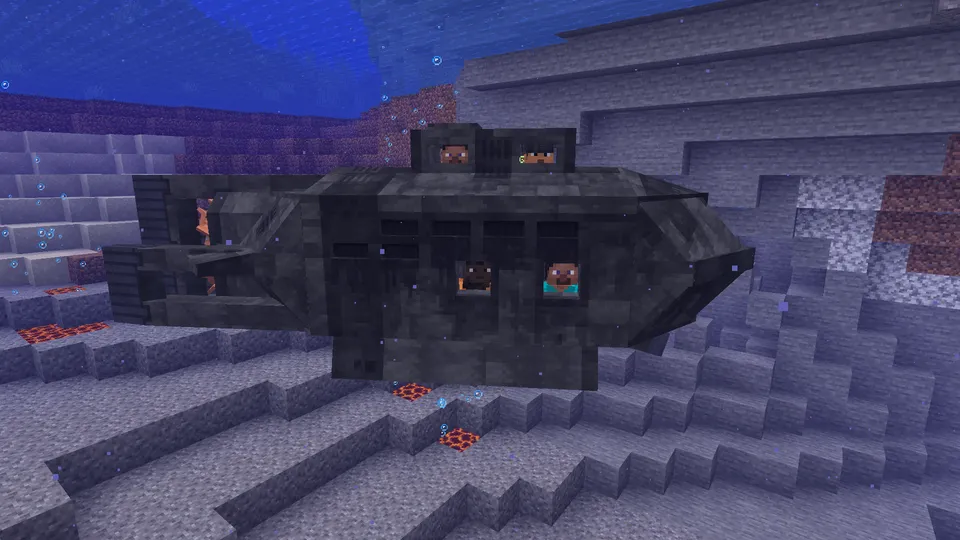 Simple Submarines — Minecraft mod, rasm 2