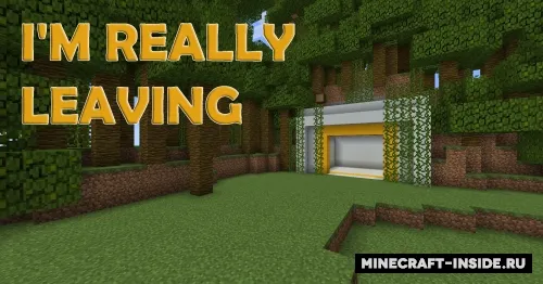 I'm Really Leaving — Minecraft xarita, rasm 1