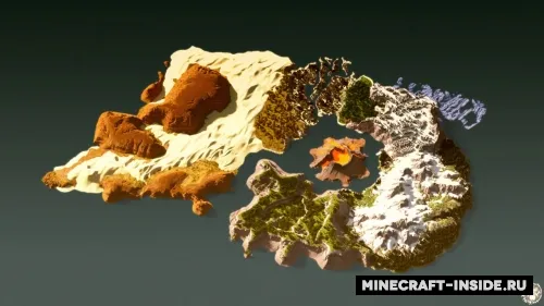 Trise — Minecraft xarita, rasm 1