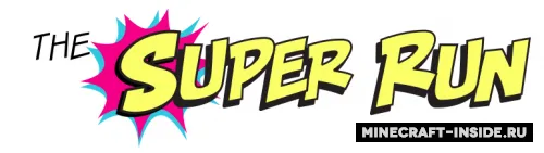 Super Run — Minecraft xarita, rasm 1