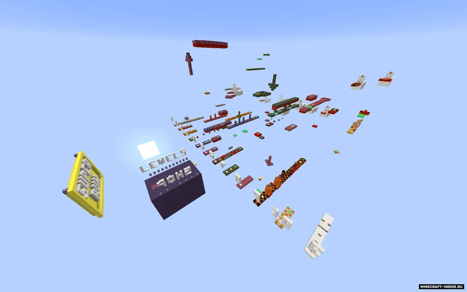 Super Run — Minecraft xarita, rasm 2