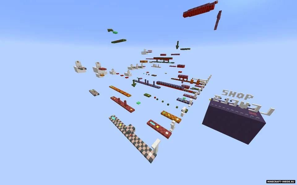 Super Run — Minecraft xarita, rasm 3