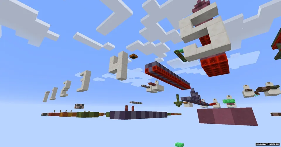 Super Run — Minecraft xarita, rasm 4