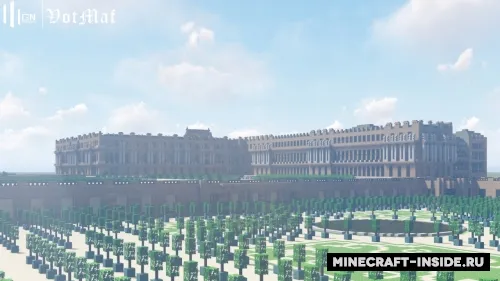 Palace of Versailles — Minecraft xarita, rasm 1