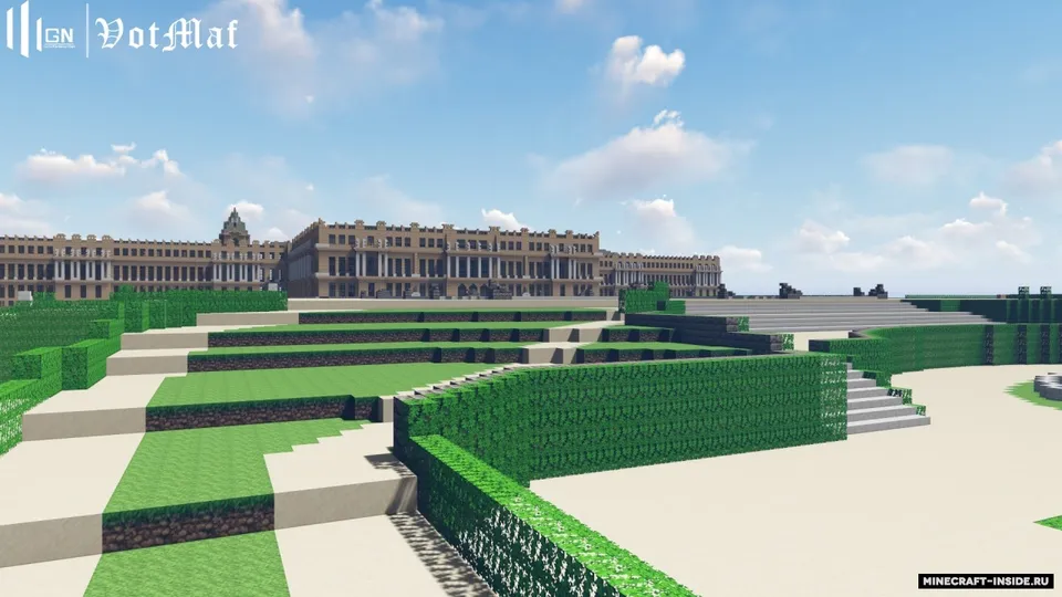 Palace of Versailles — Minecraft xarita, rasm 6