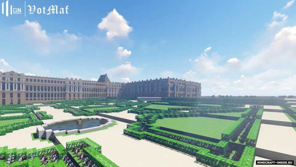 Palace of Versailles — Minecraft xarita, rasm 7