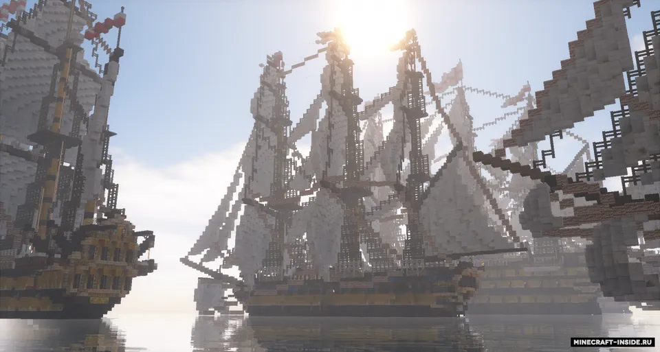 Desdruktiva's British Armada — Minecraft xarita, rasm 2