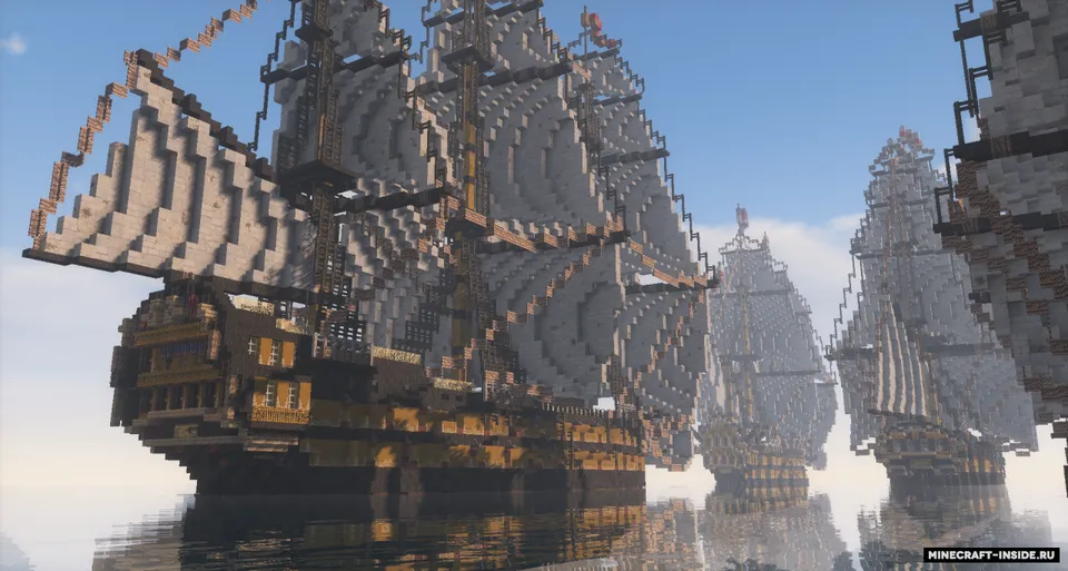 Desdruktiva's British Armada — Minecraft xarita, rasm 4