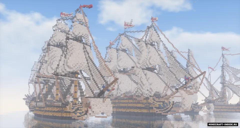 Desdruktiva's British Armada — Minecraft xarita, rasm 5