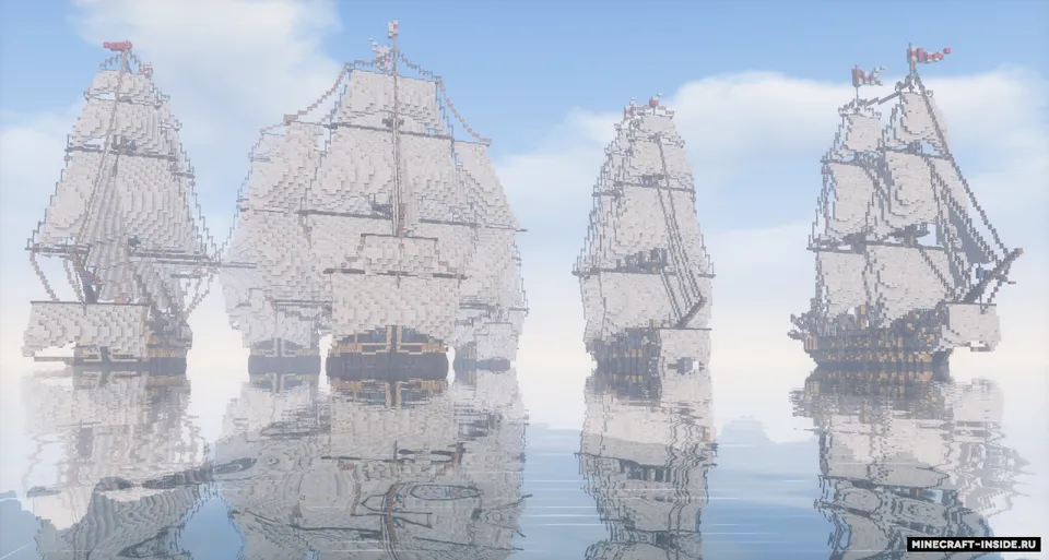 Desdruktiva's British Armada — Minecraft xarita, rasm 6