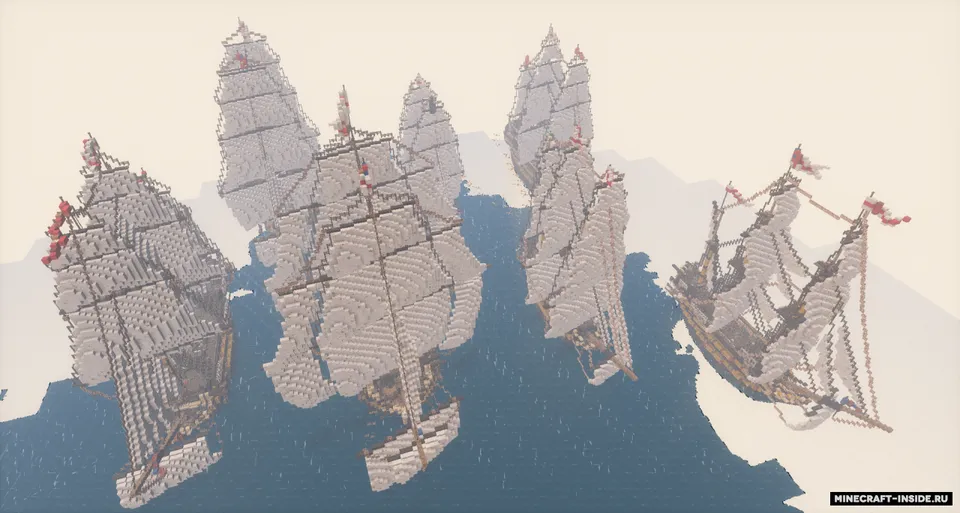 Desdruktiva's British Armada — Minecraft xarita, rasm 7