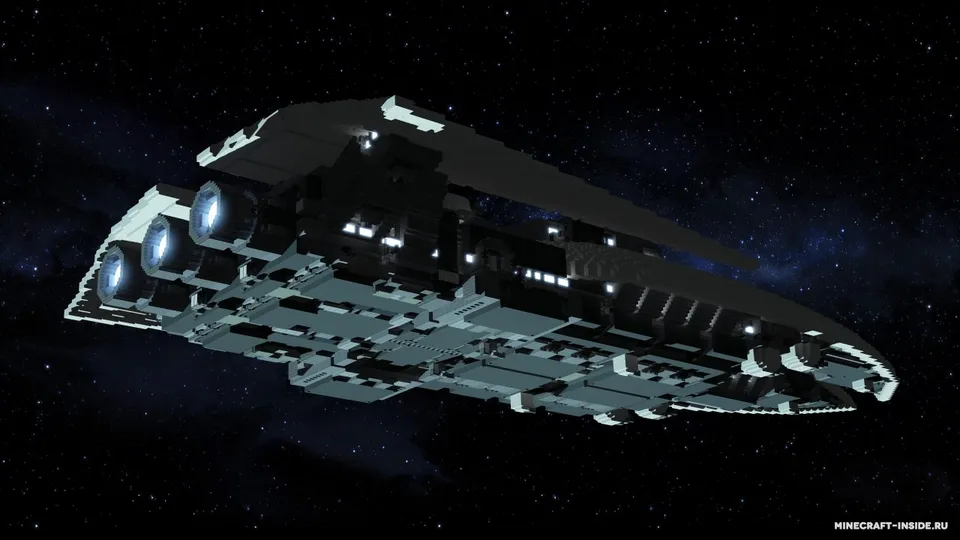 Balkon-Class Escort Frigate — Minecraft xarita, rasm 2