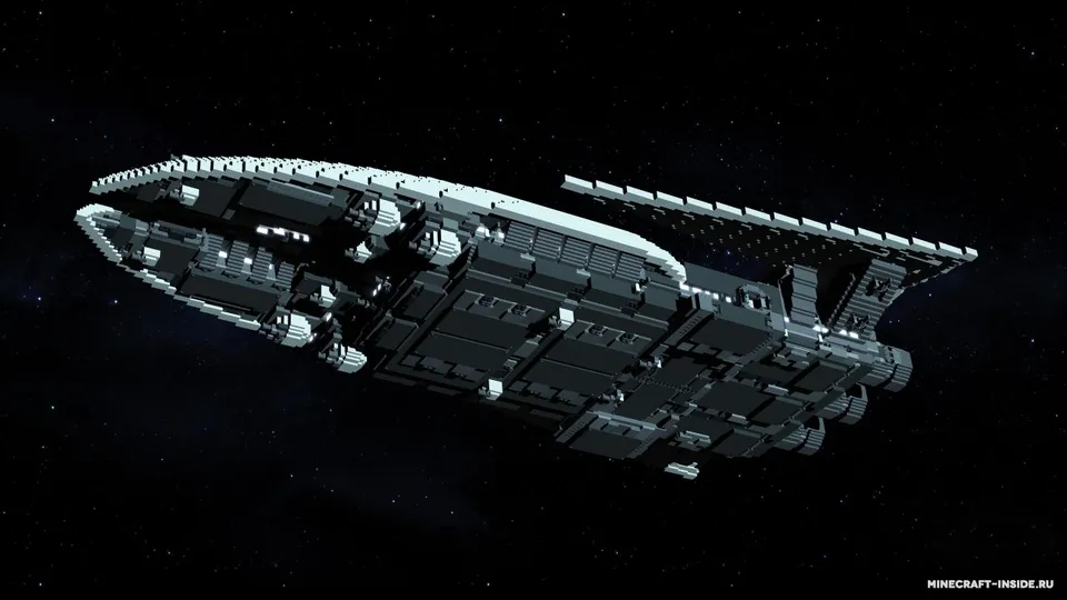 Balkon-Class Escort Frigate — Minecraft xarita, rasm 3