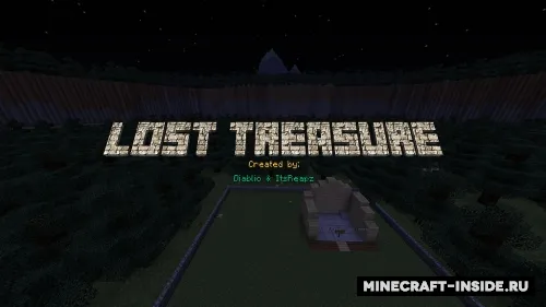 Lost Treasure — Minecraft xarita, rasm 1